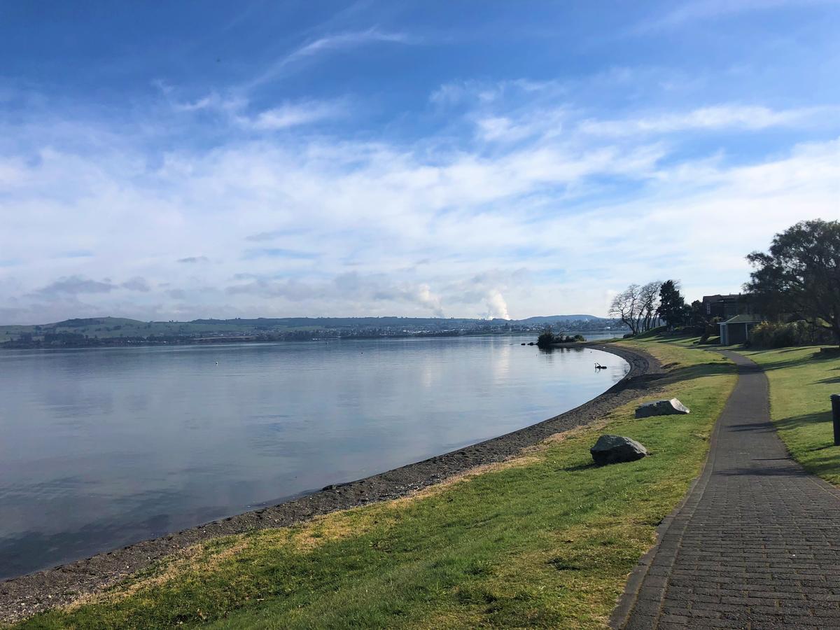 Getaway At The Lake. Lago Taupo Esterno foto